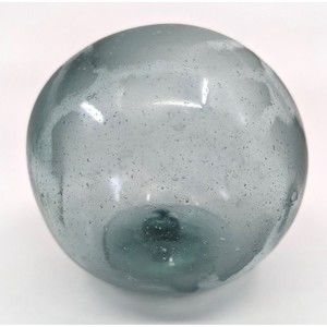 Vintage Fishing Float Blown Glass with Makers Mark A Ball Size 3”